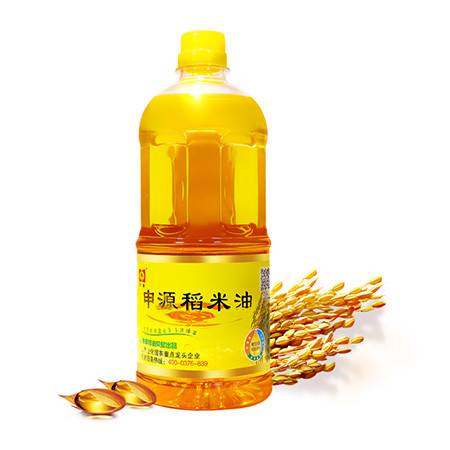 申源稻米油 一滴金黃，盡藏稻谷珍萃